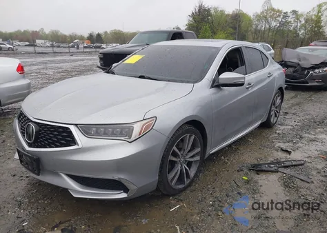 2019 Acura Tlx Tech Pkg из США, поврежденный, VIN 19UUB2F42KA007788